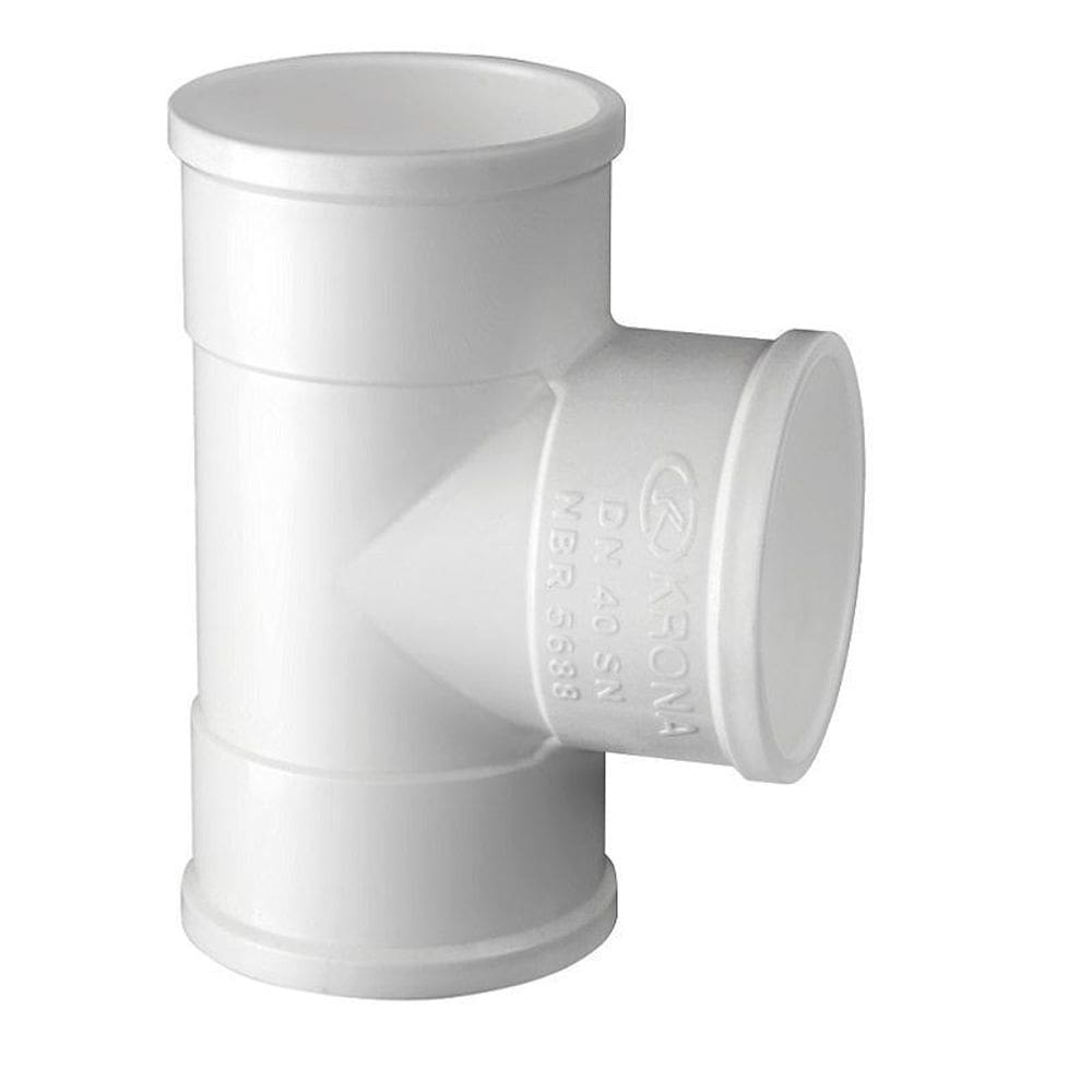 Krona Te Esgoto Pvc Dn 50