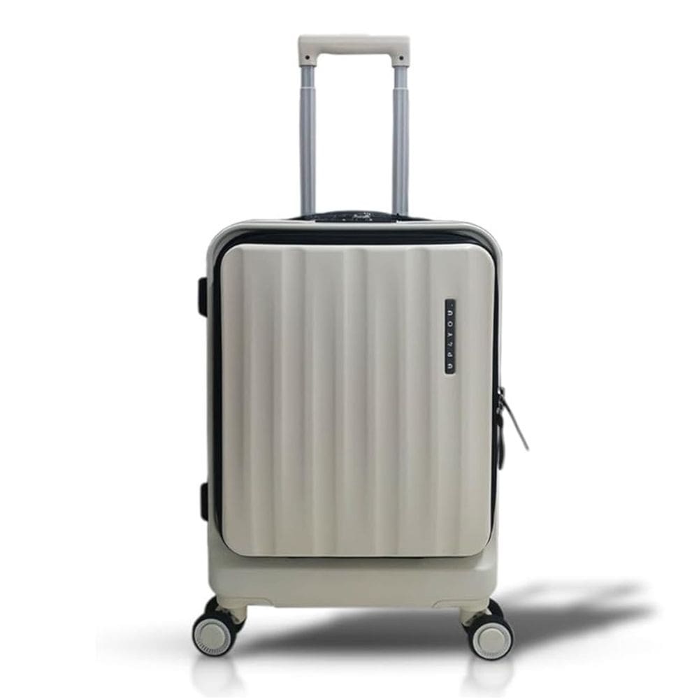 Mala De Viagem Branca Cadeado Embutido Up4you - Luxcel