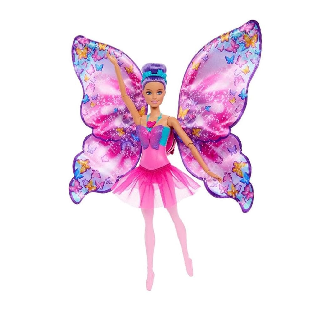 Boneca Barbie Fantasy Bailarina Borboleta 2 Em 1 - Mattel
