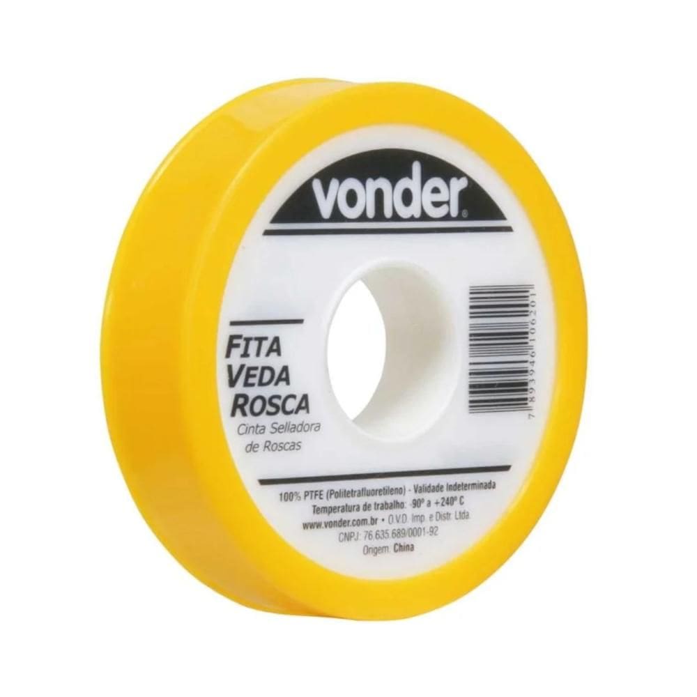 Fita Veda Rosca Vonder 18mm x 10m