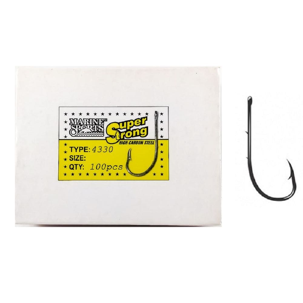 Anzol Marine Sports Super Strong 4330 - N. 1 Caixa 100un