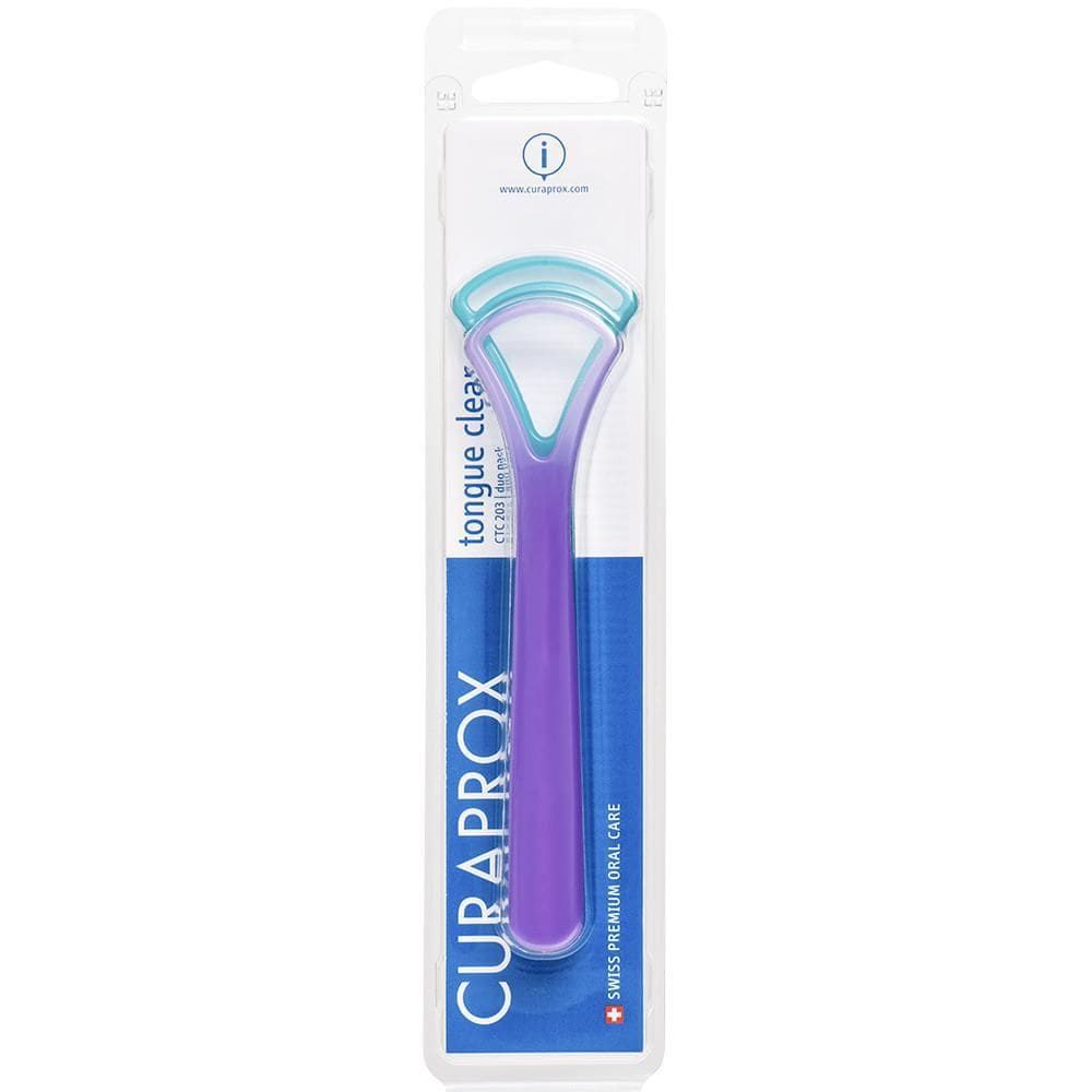 Raspador de Língua Curaprox CTC 203 - Previne Mau Hálito