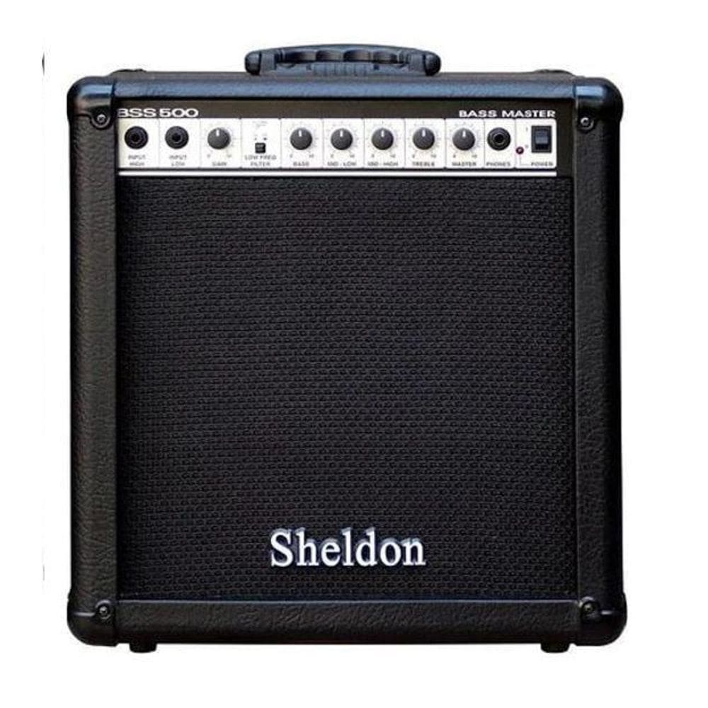 Amplificador Sheldon Bss500 Bass Master Para Baixo 50W