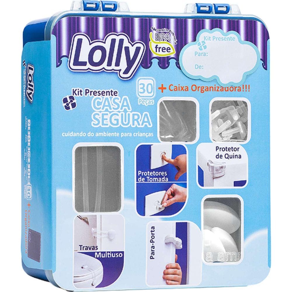 Kit Casa Segura 30 Peças - Protetores Lolly