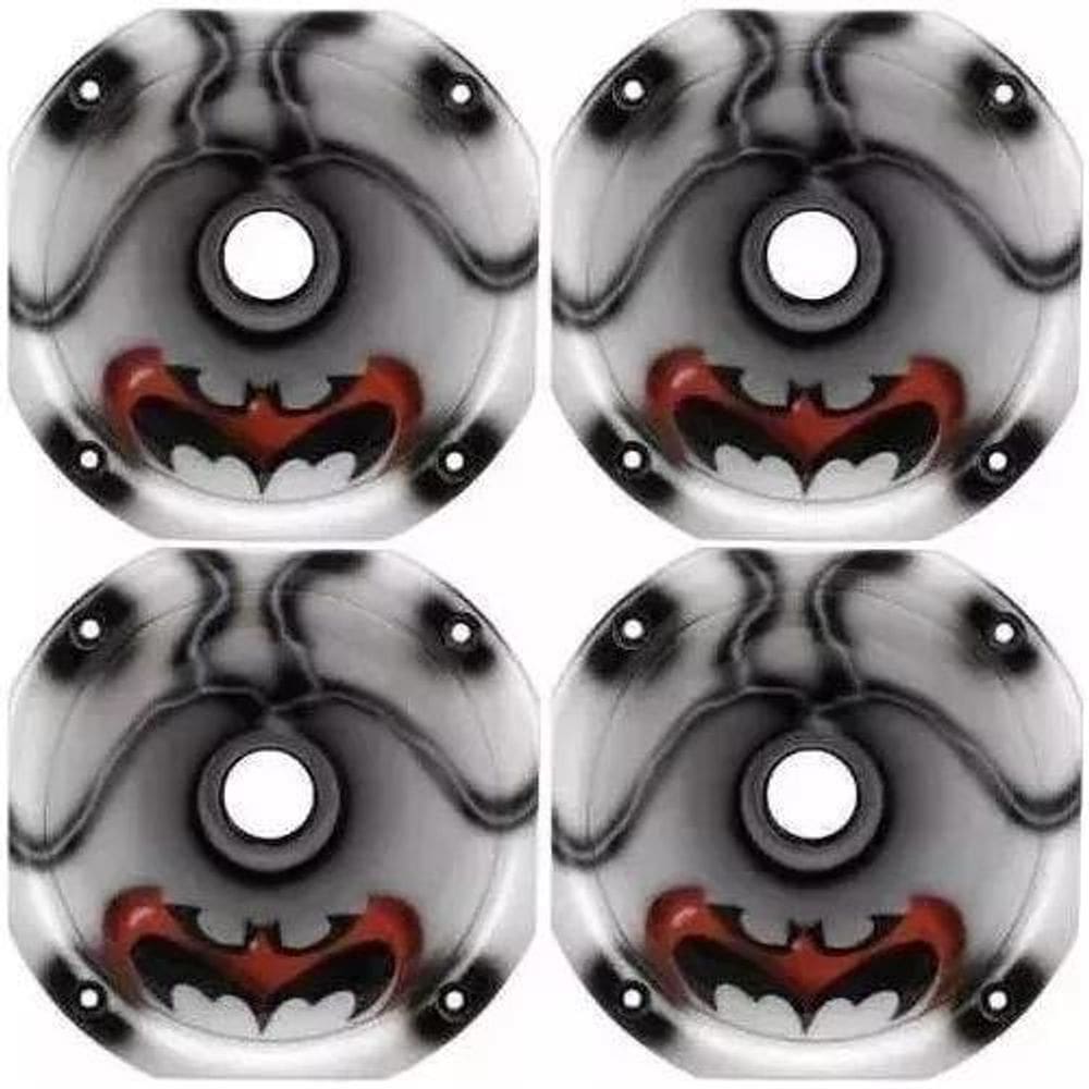 Kit 4 Corneta Curta Lc 14-50 Rosca Driver Grafitada Morcego