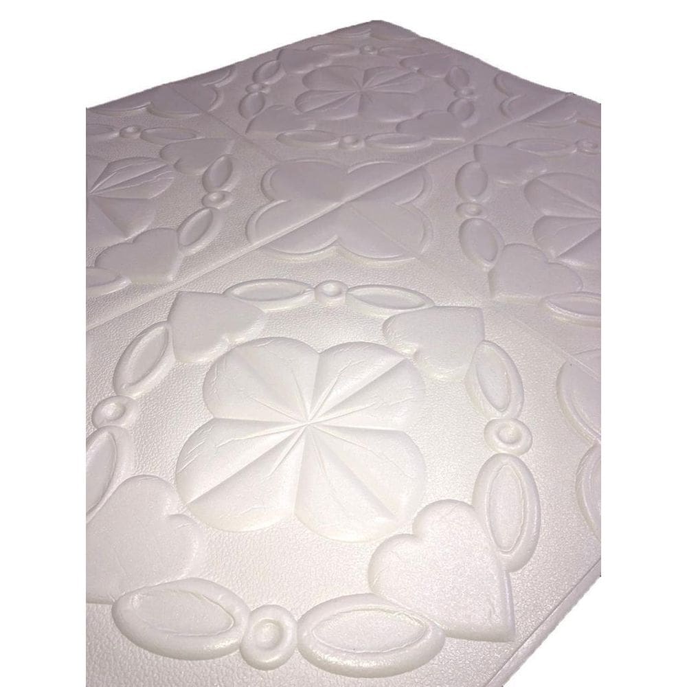 16 Placas Espuma 3D Autoadesiva Modelo Floral