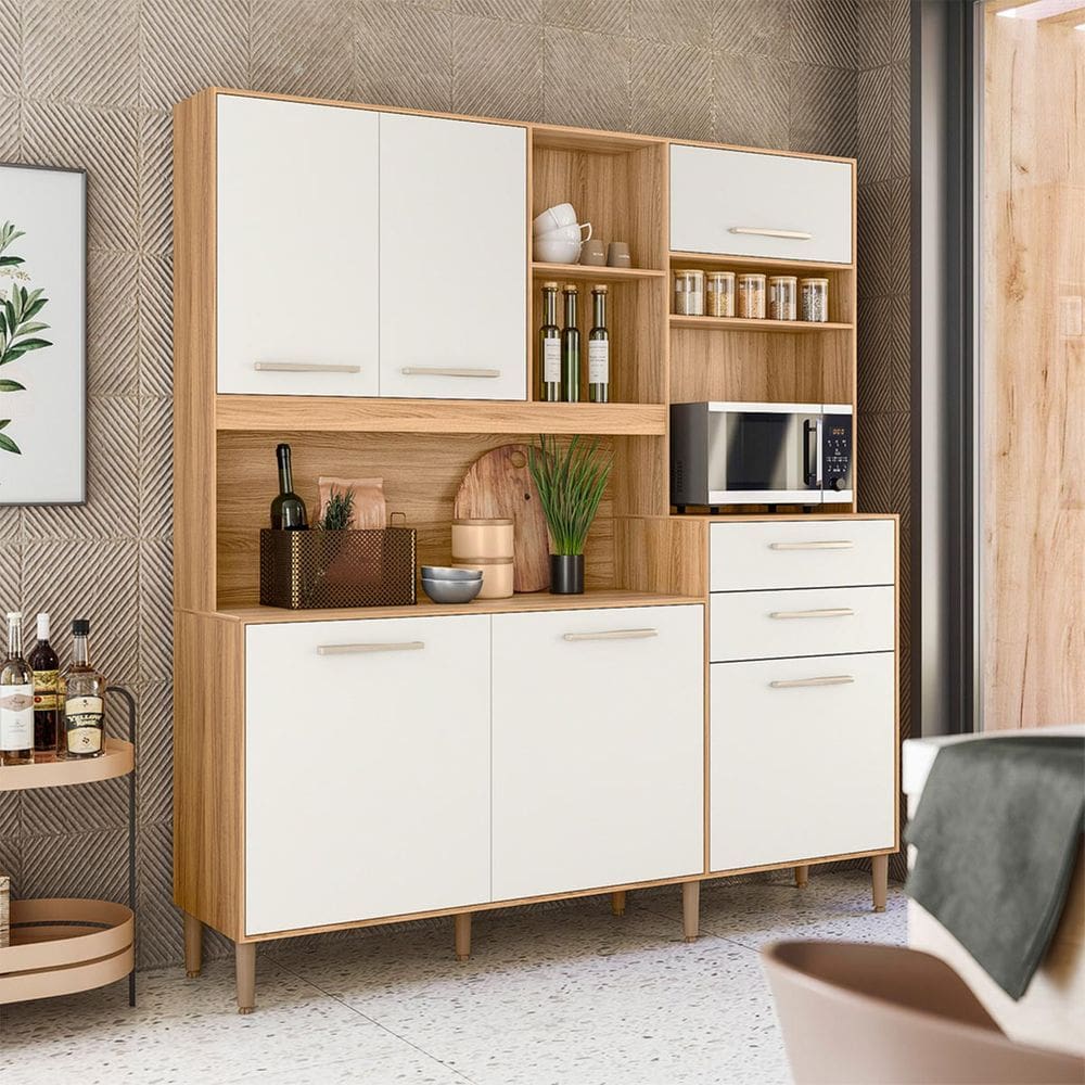 Armário de Cozinha Compacta 180x200 Salsa Nicioli