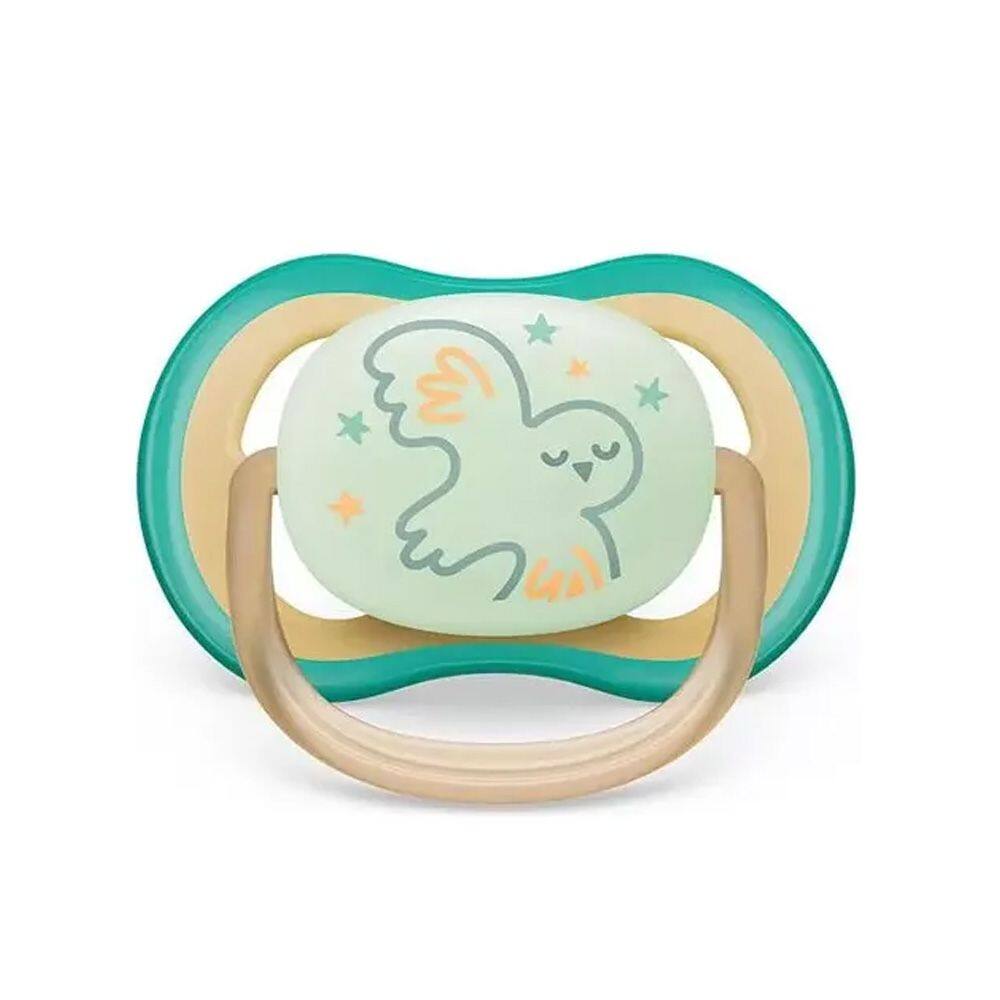 Chupeta Ultra Air 0-6m Nighttime Verde Philips Avent