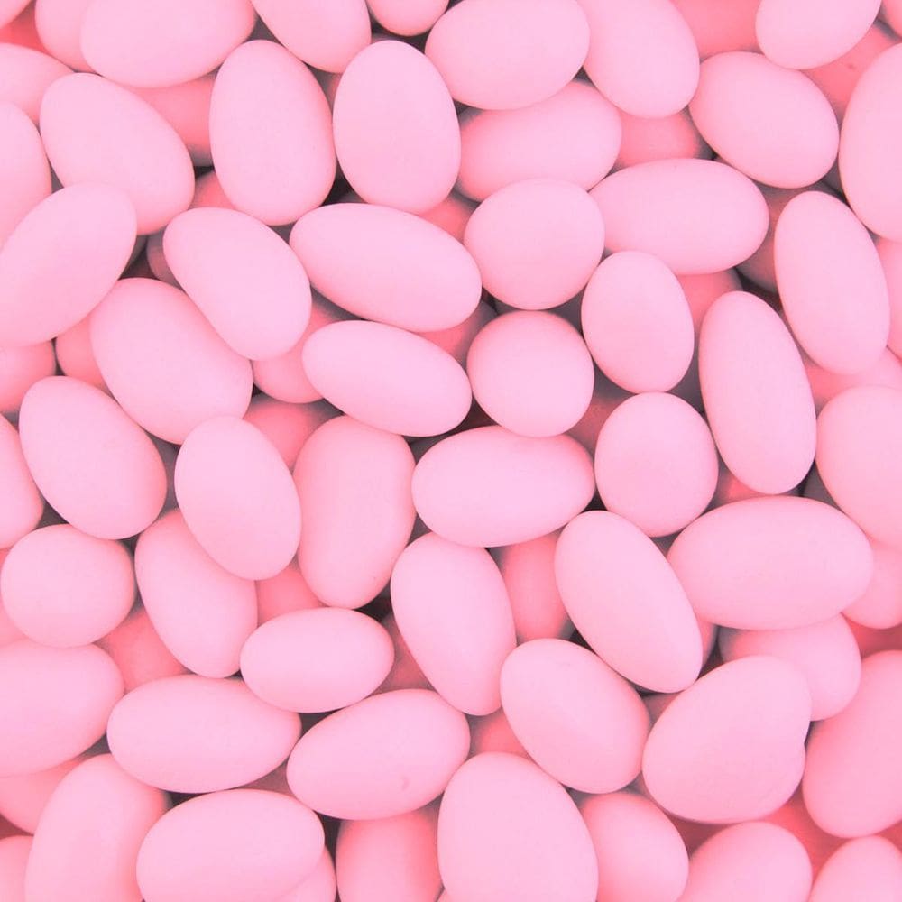 Amêndoas Confeitadas Rosa Bebê Premium 500G