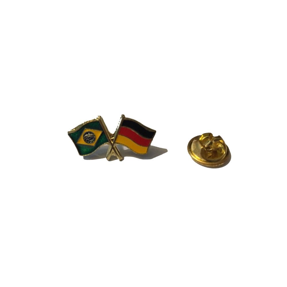 Pin da bandeira do Brasil x Alemanha