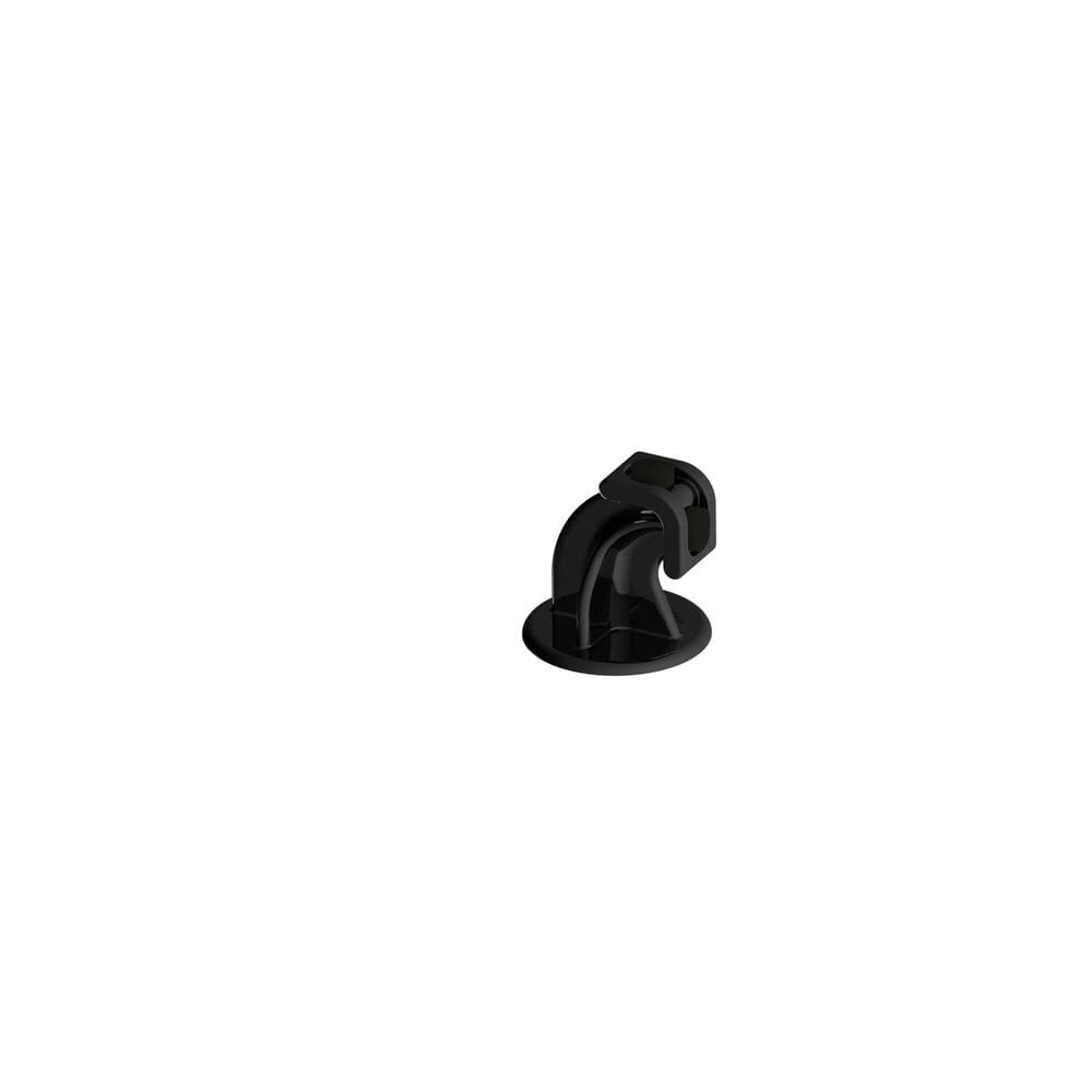 Amortecedor De Portas E Janelas Adesivo - Preto