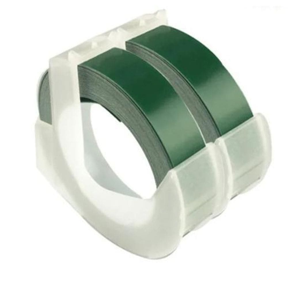 Fita Vinil Verde Aplicável Dymo Manual 6Mm Xpress 3D715 2 Un