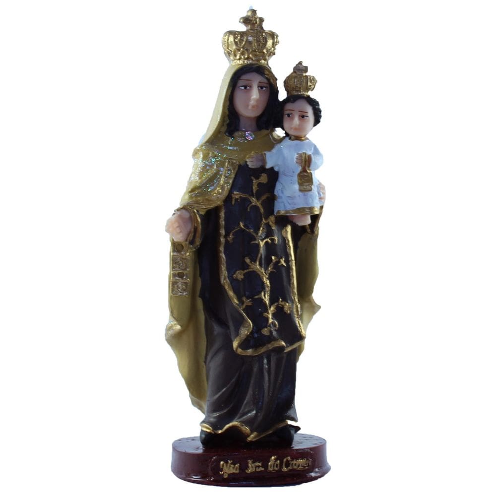 Imagem Nossa Senhora Do Carmo Em Resina 16 Cm