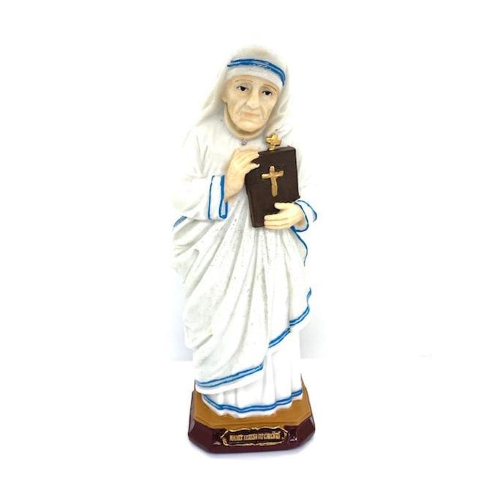 Imagem Santa Madre Teresa De Calcutá Em Resina 31 Cm