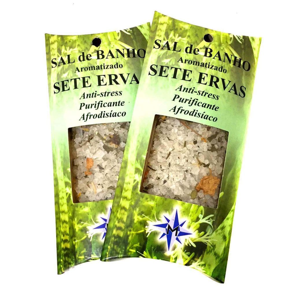 Sal de Banho Aromatizado 7 ervas