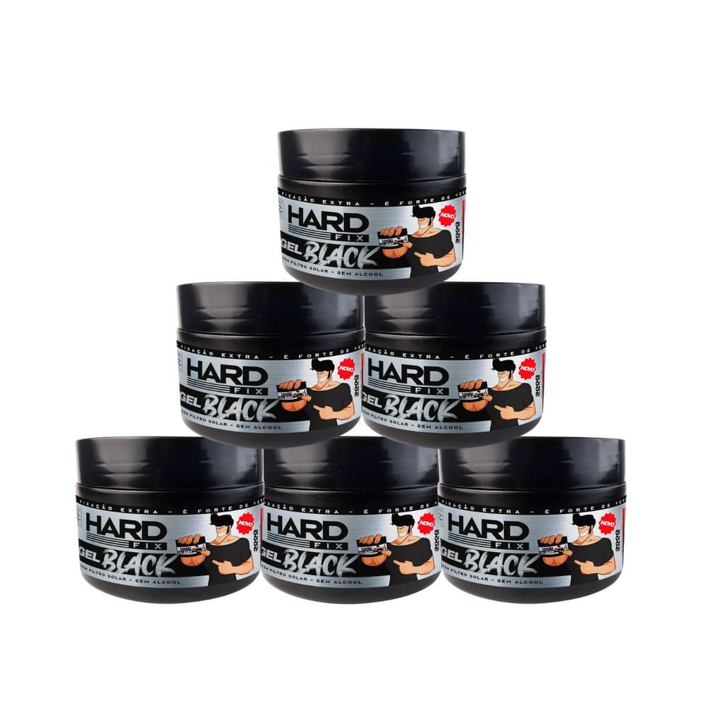 12 unid GEL BLACK 300G HARD FIX