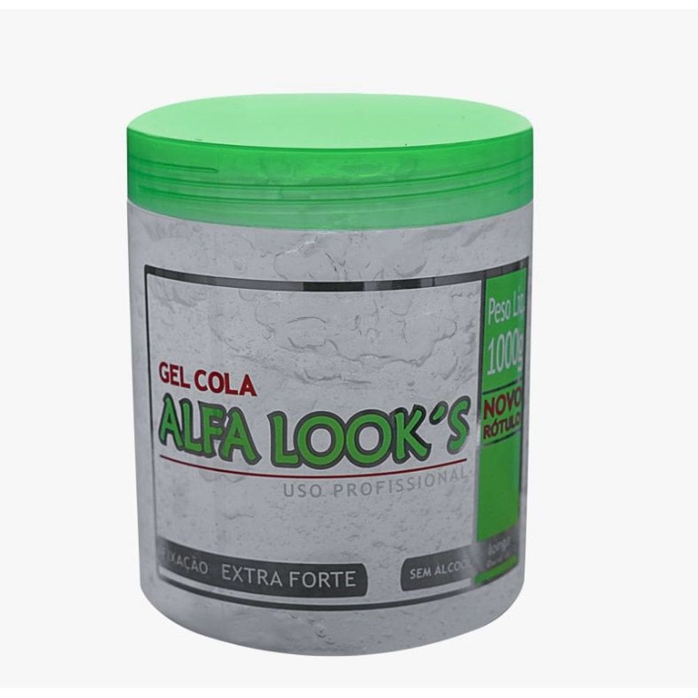 Gel Cola Alfa Looks  1Kg - Incolor