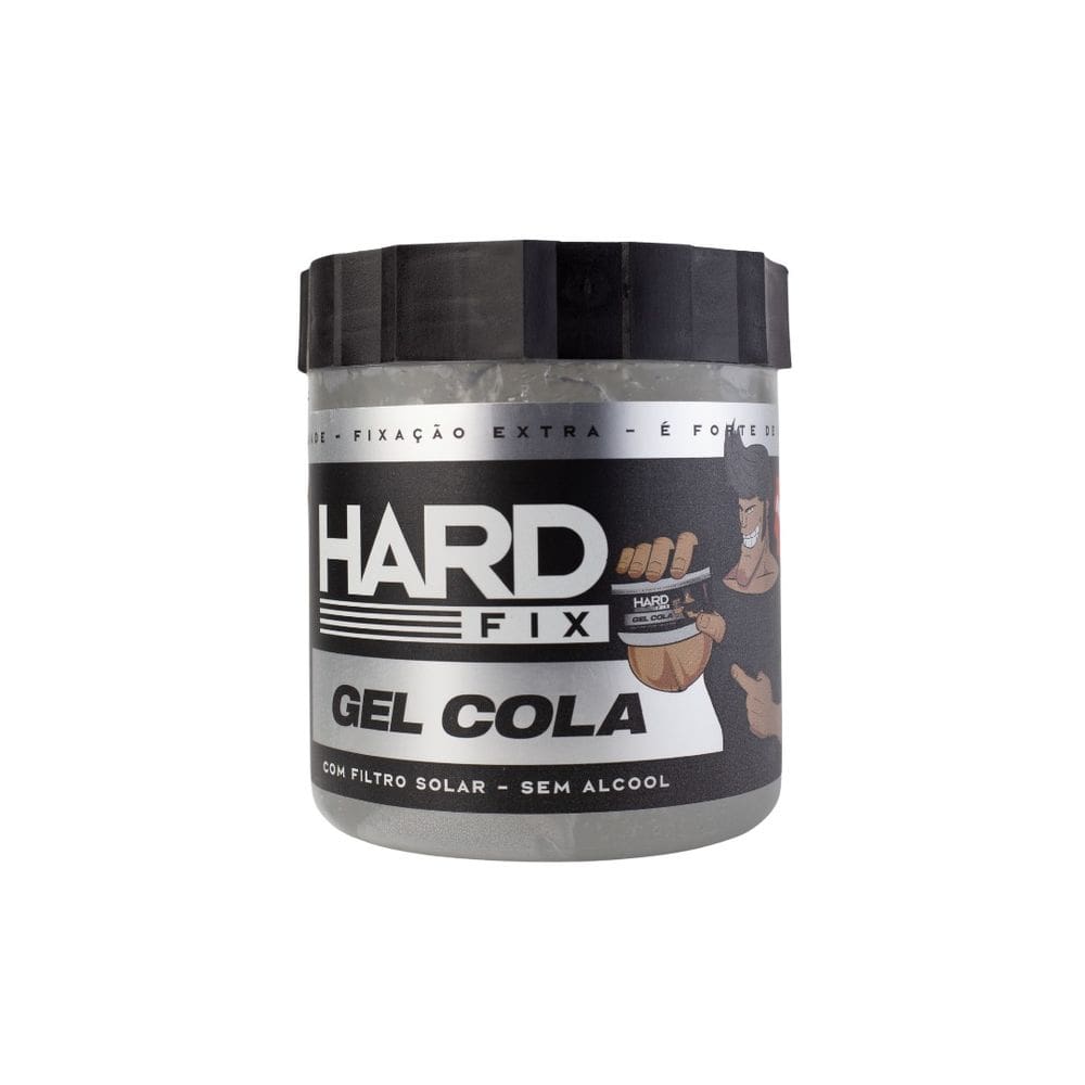 Gel Cola Hard Fix 500Gr - Incolor