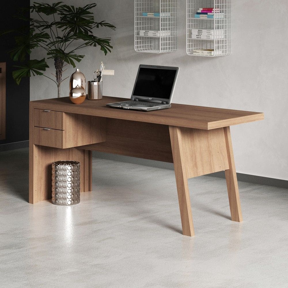 Mesa para Escritório 2 Gavetas ME4122 Tecnomobili