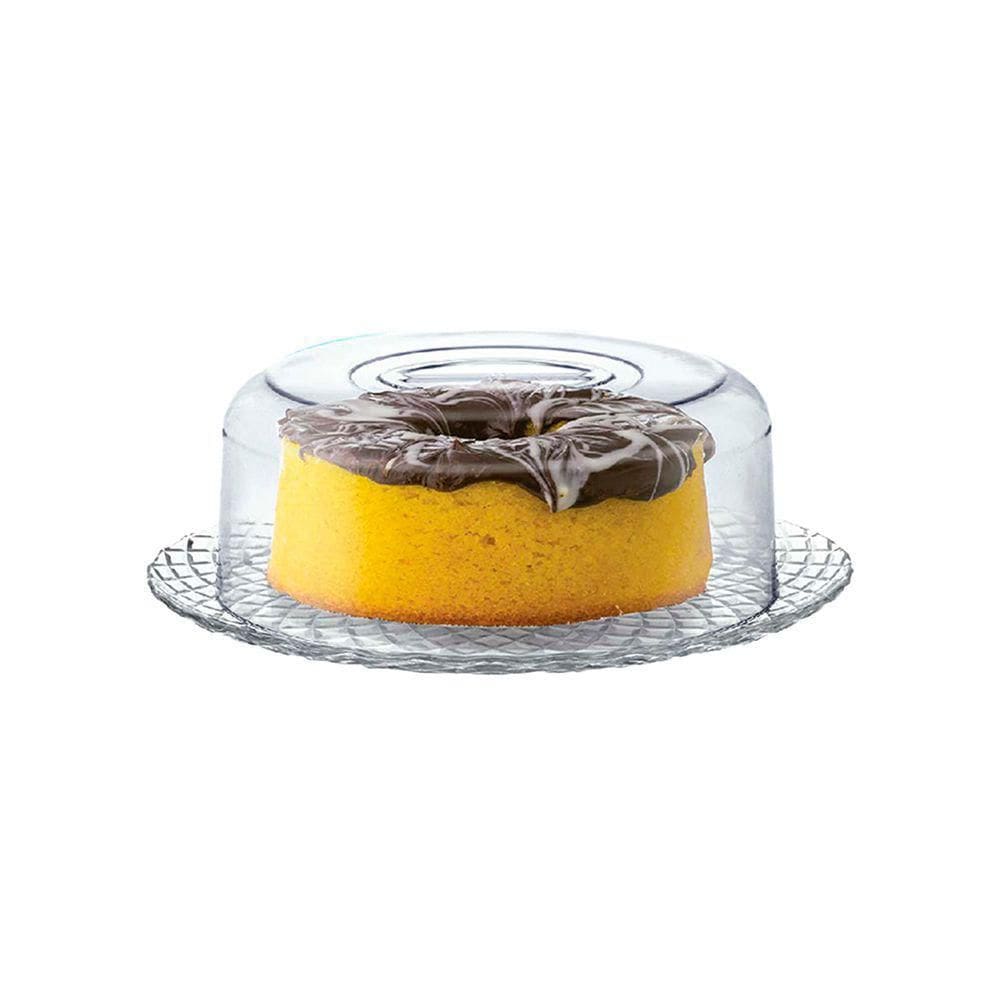 Boleira com Tampa Acrílico Bari 32cm - Ruvolo - Multiuso