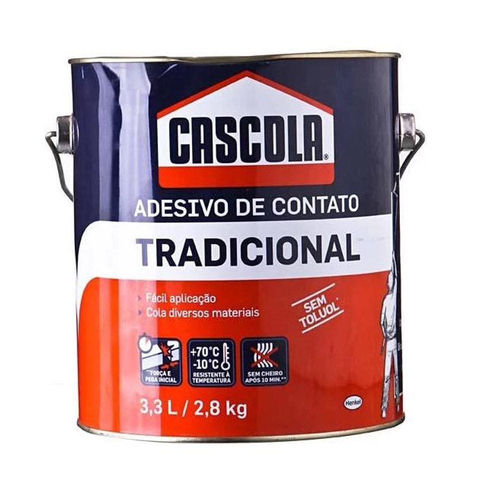 Adesivo Cascola Tradicional 2,8 kg - Alta Performance