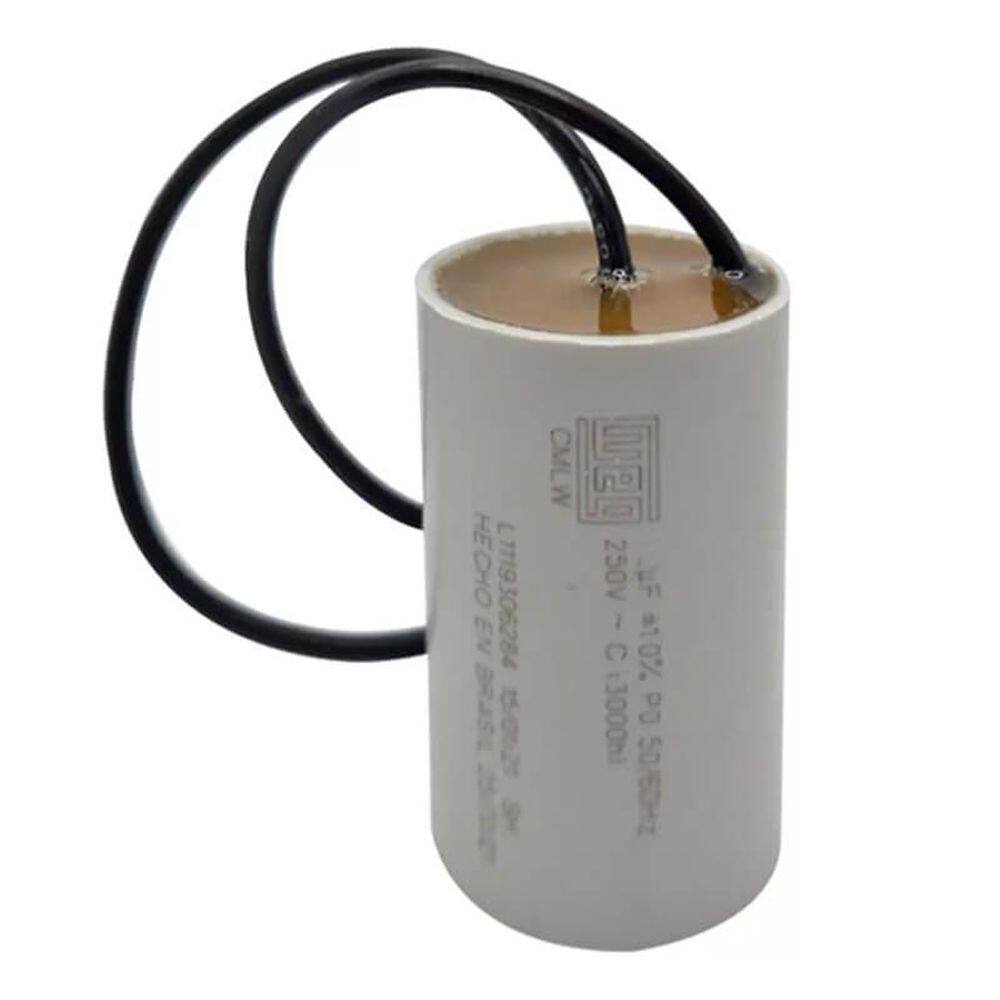 Capacitor 8Uf X 250V Com Fio Weg