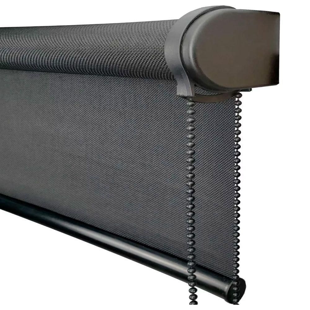 Persiana Rolo Screen 3% Preto - 2,40m X 1,40m