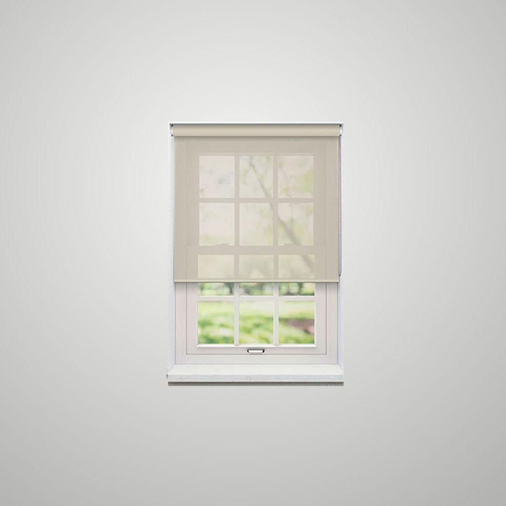 Persiana Rolo Translucida Bege - 2,40m X 1,60m