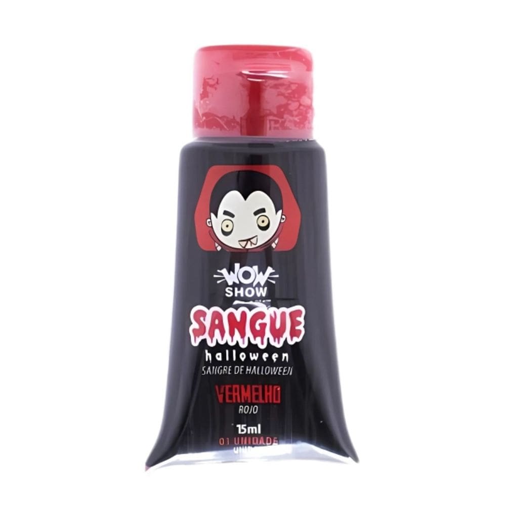 Sangue Falso Fake Artificial Halloween Terror Vampiro 15ml