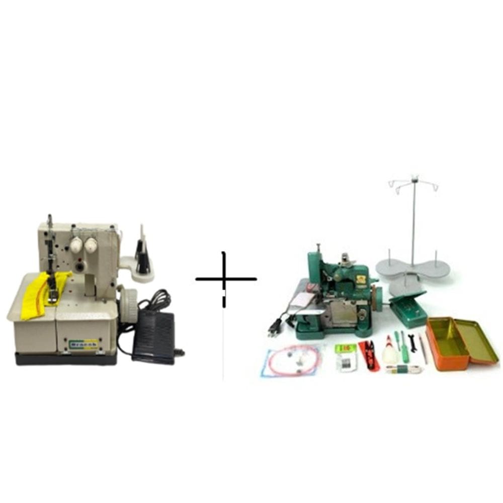 Galoneira + Overlock Semi Industriais De 02 Agulhas-portatil