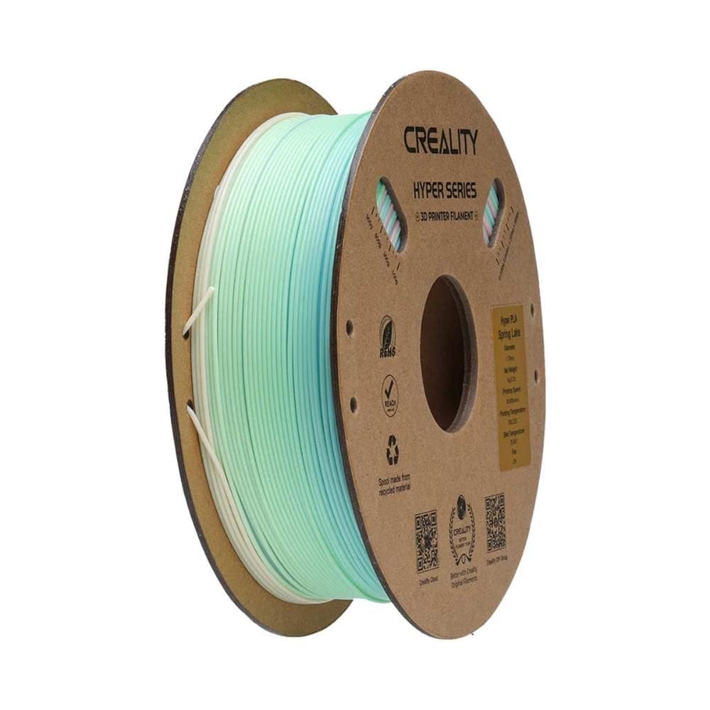 Filamento Hyper Rainbow PLA Creality p/ Impressora 3D Spring Lake - 3301010424