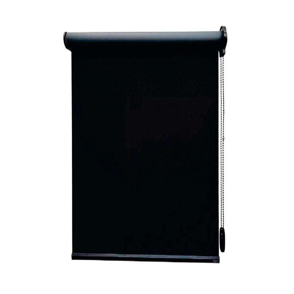 Persiana Rolo Blackout Pinpoint Preta - 1,20m X 2,20m
