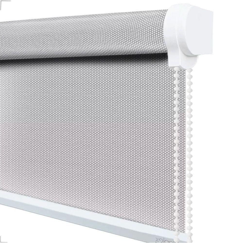 Persiana Rolo Screen 3% Cinza - 1,20m X 1,20m