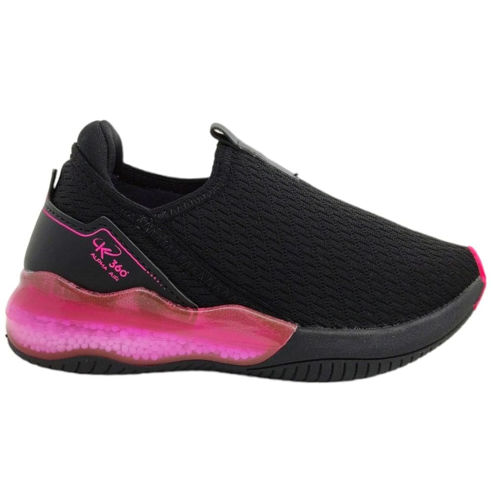 Tênis Infantil Menina Jogging Dia a Dia Escola Passeio Conforto Certificado IBTeC Kidy K360 091-1023