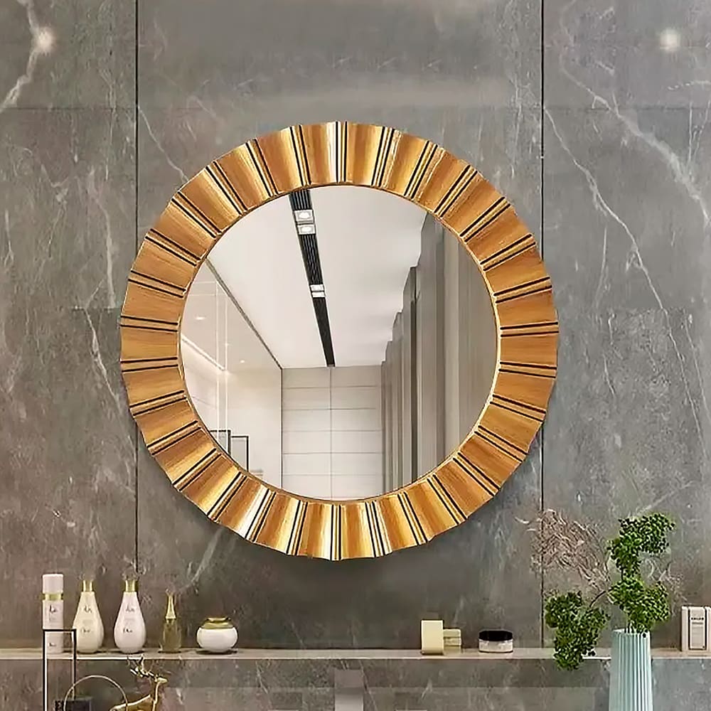 Espelho Redondo Decorativo Banheiro Quarto Design Inovador