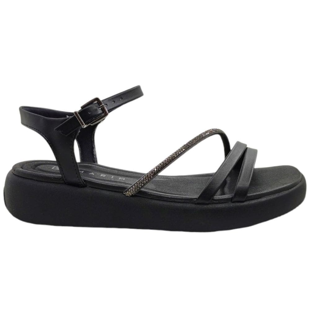 Sandália Feminina Papete Casual Dia a Dia Fly Easy com Strass Conforto Ramarim 2424203