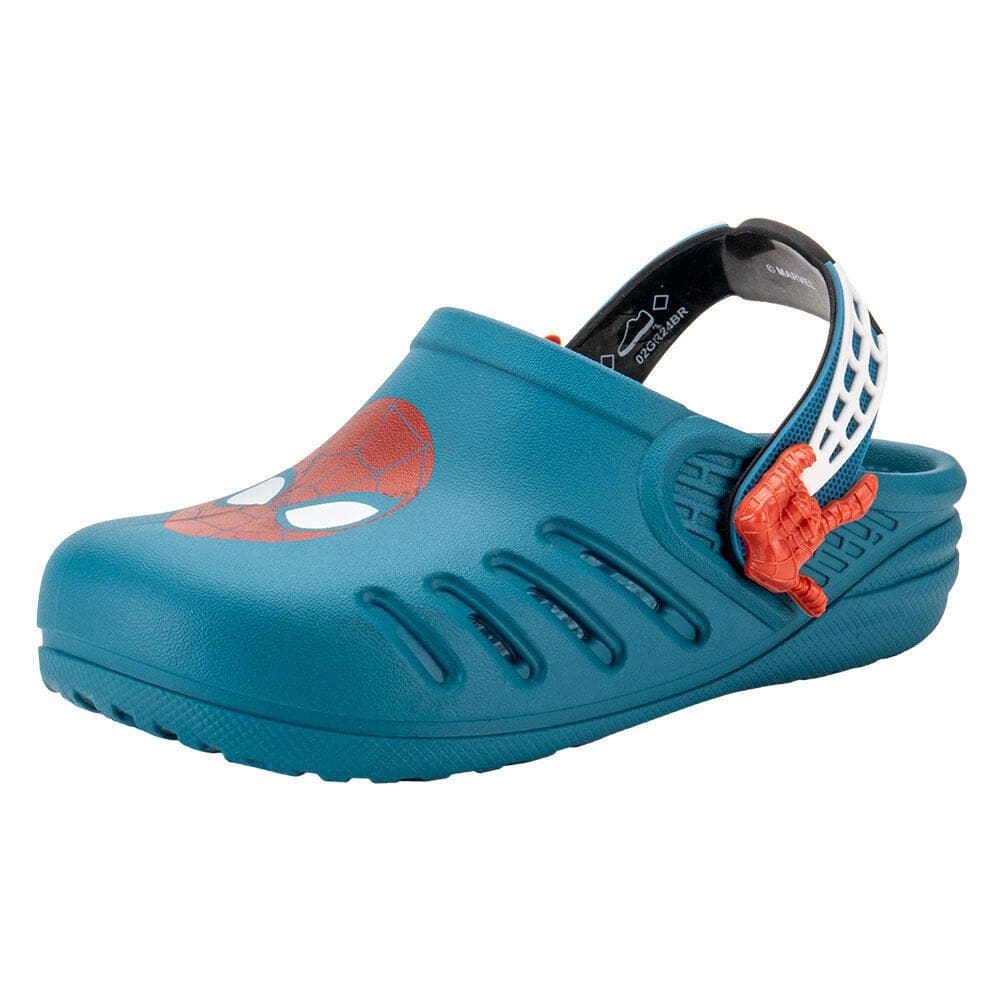 Clog Infantil Homem Aranha Web Grendene Kids 23089