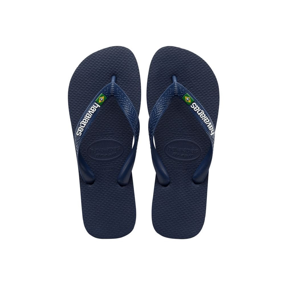 Chinelo Dedo Unissex Casual Clássico Borracha Havaianas Brasil Logo