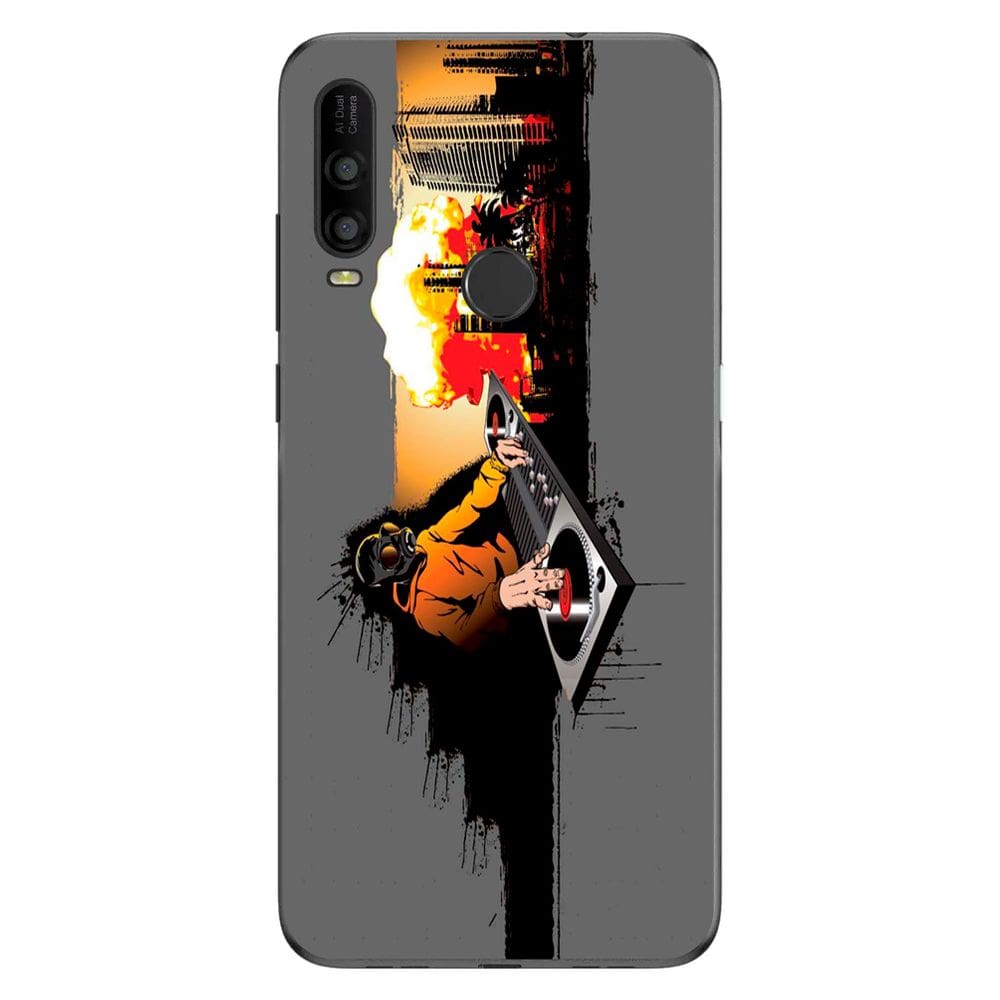 Capa Adesivo Skin264 Verso Para TCL L10 Lite 2021