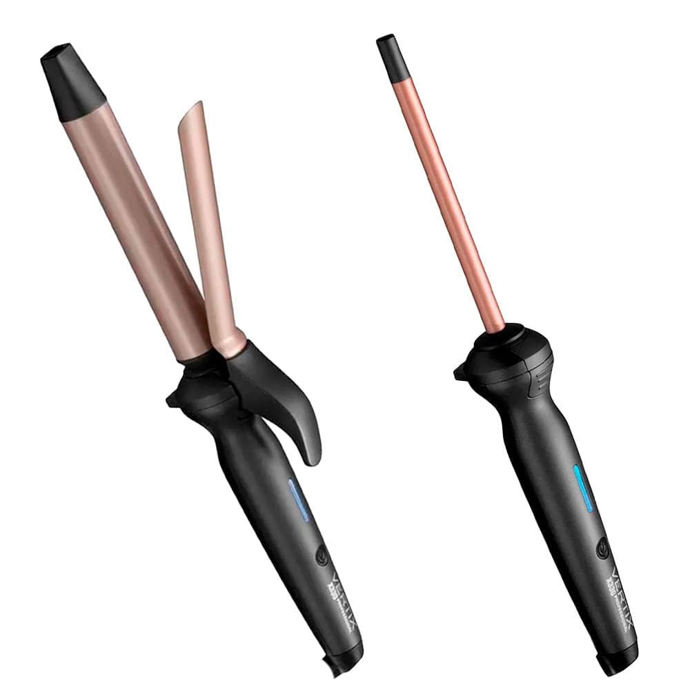 Kit Modelador de Cachos X330 10mm X 130mm E Modelador de Cachos X330 25mm x 130mm Vertix - Bivolt - 2 Unidades