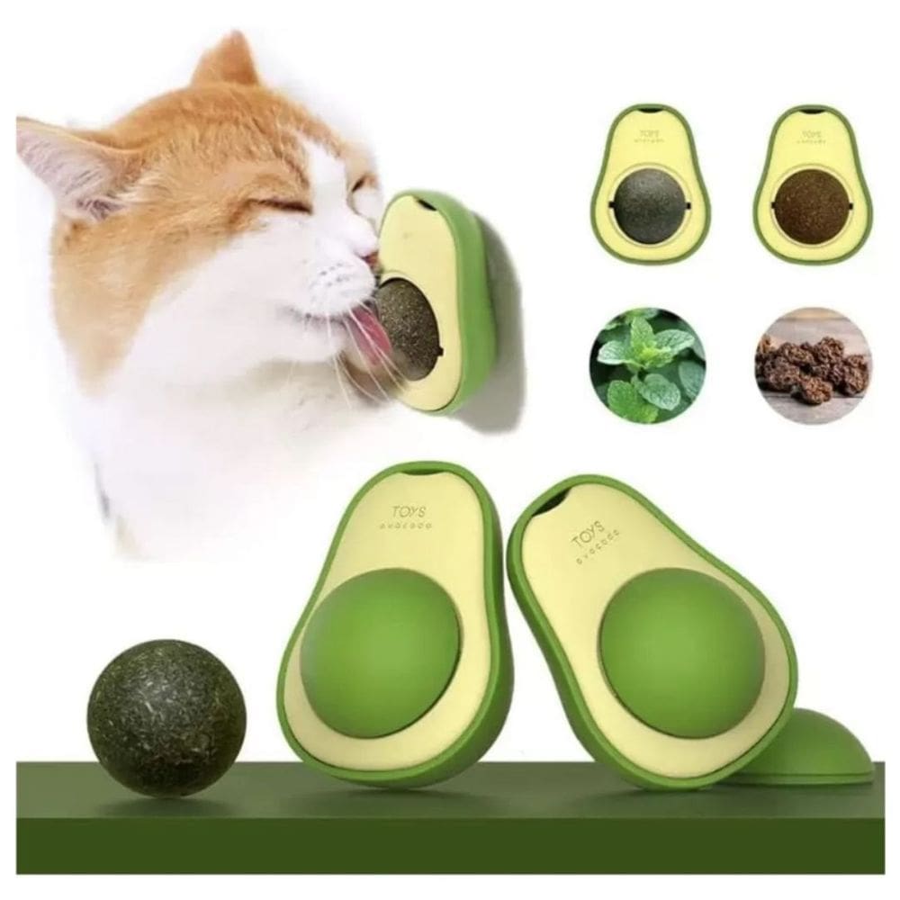 Brinquedo para Gatos Abacate com Catnip - Diversão e Estímulo Natural