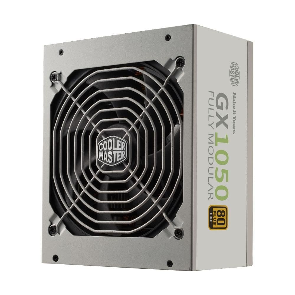 Fonte 1050W Cooler Master GX1050 White Edition - Modular - 80 Plus® Gold - MPE-A501-AFCAG-3GB1