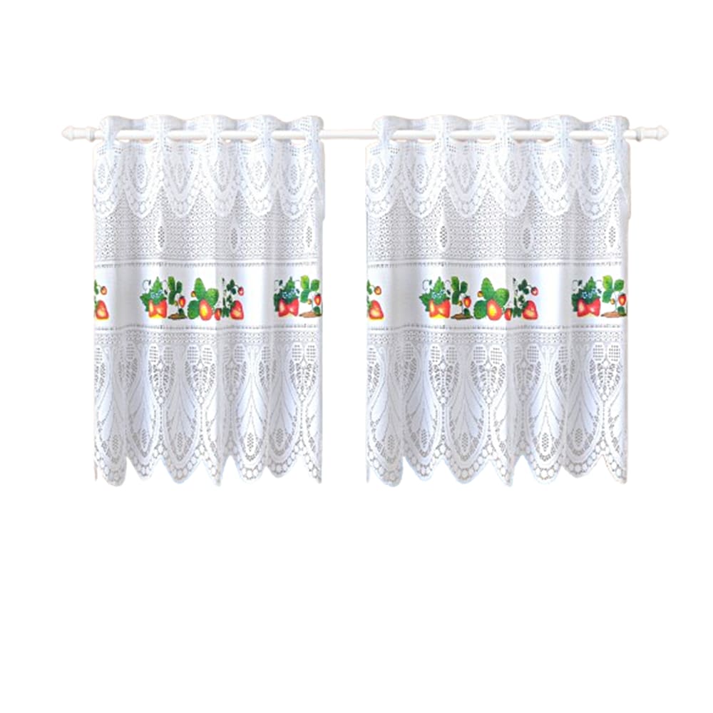 Cortina Pia/vitro Bando Passione Renda Cozinha1,60x0,75x0,20