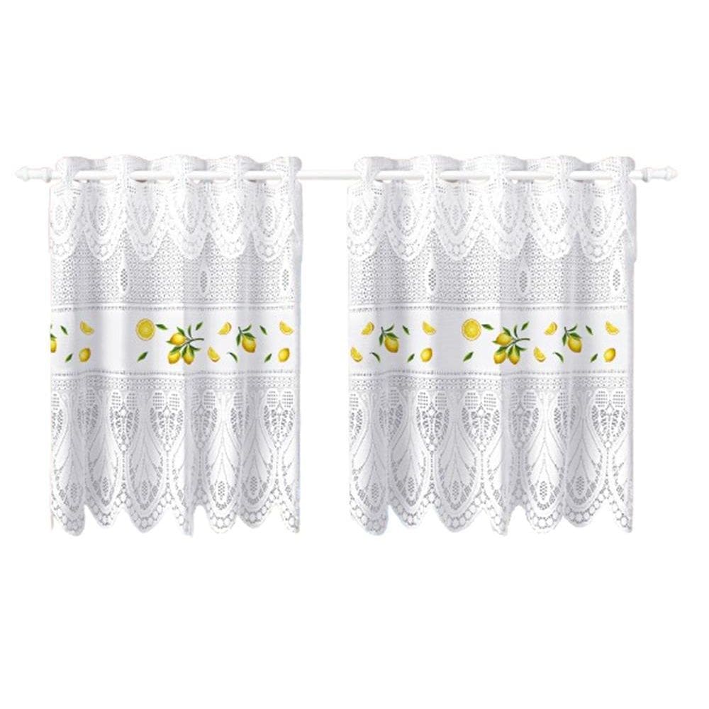 Cortina Pia/Vitro Bando Passione Renda Cozinha1,60X0,75X0,20