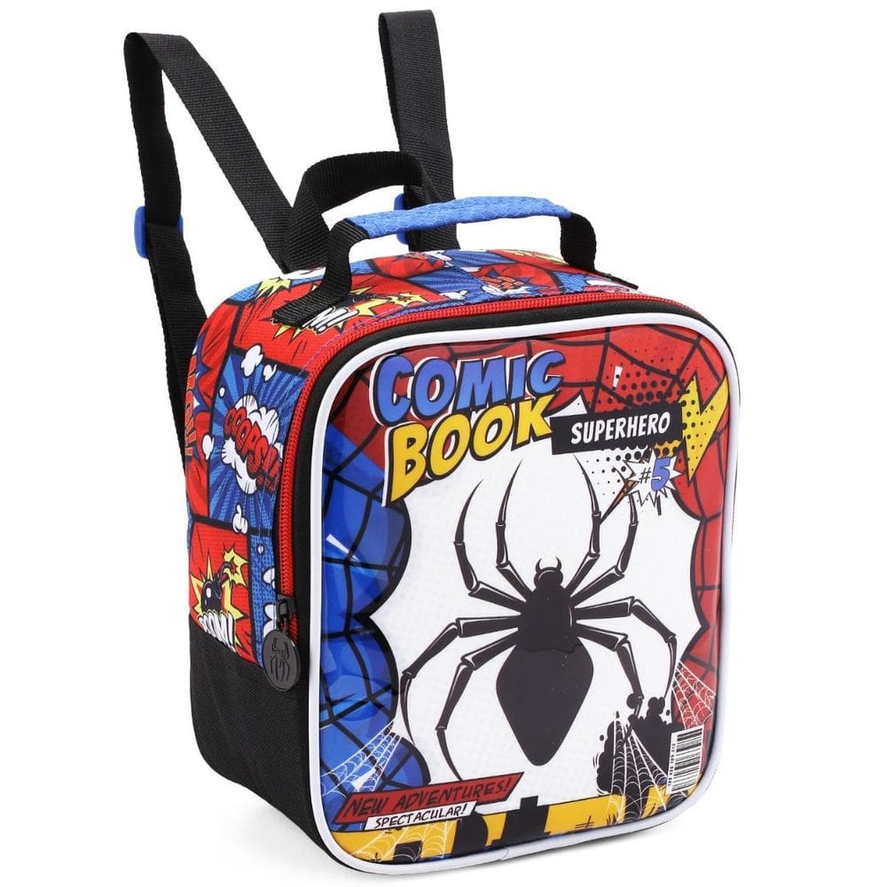 Lancheira Térmica Infantil Masculino Spider Man Premium 2024