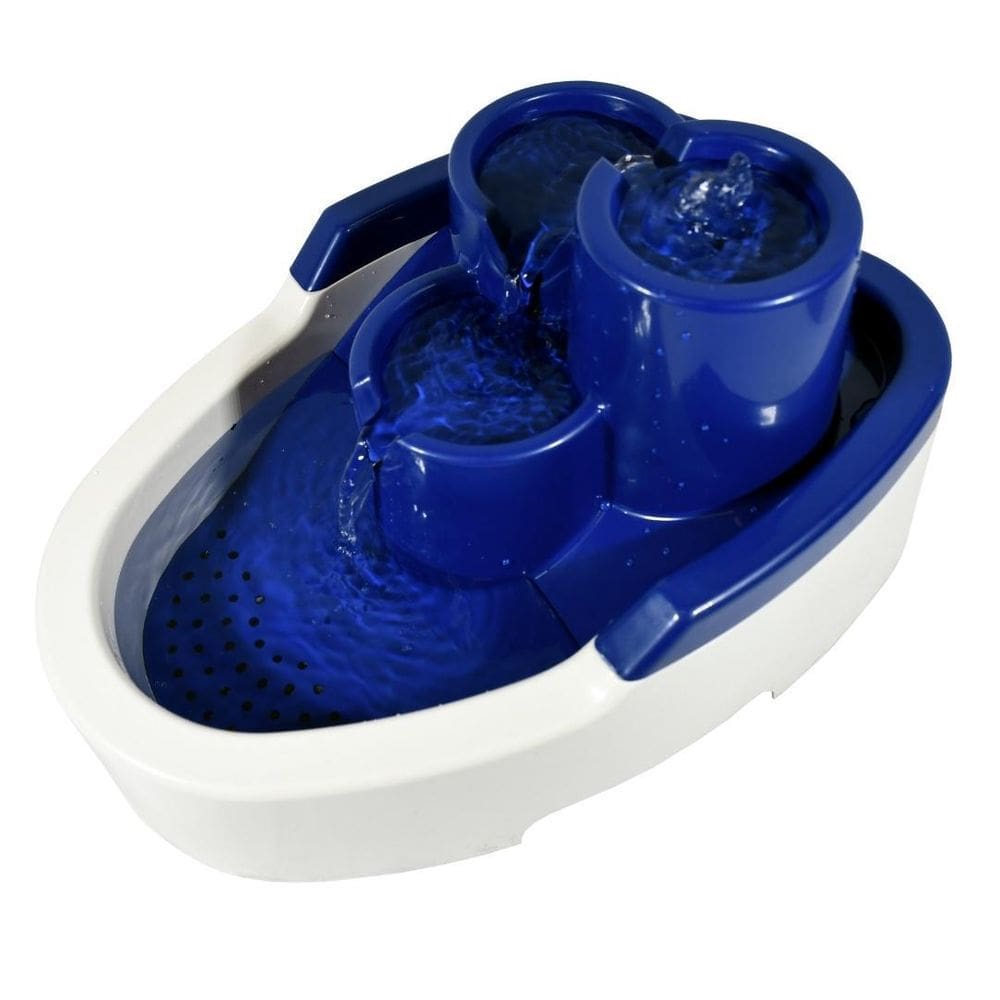Fonte Para Gatos Durapets 2,5L Bivolt Azul