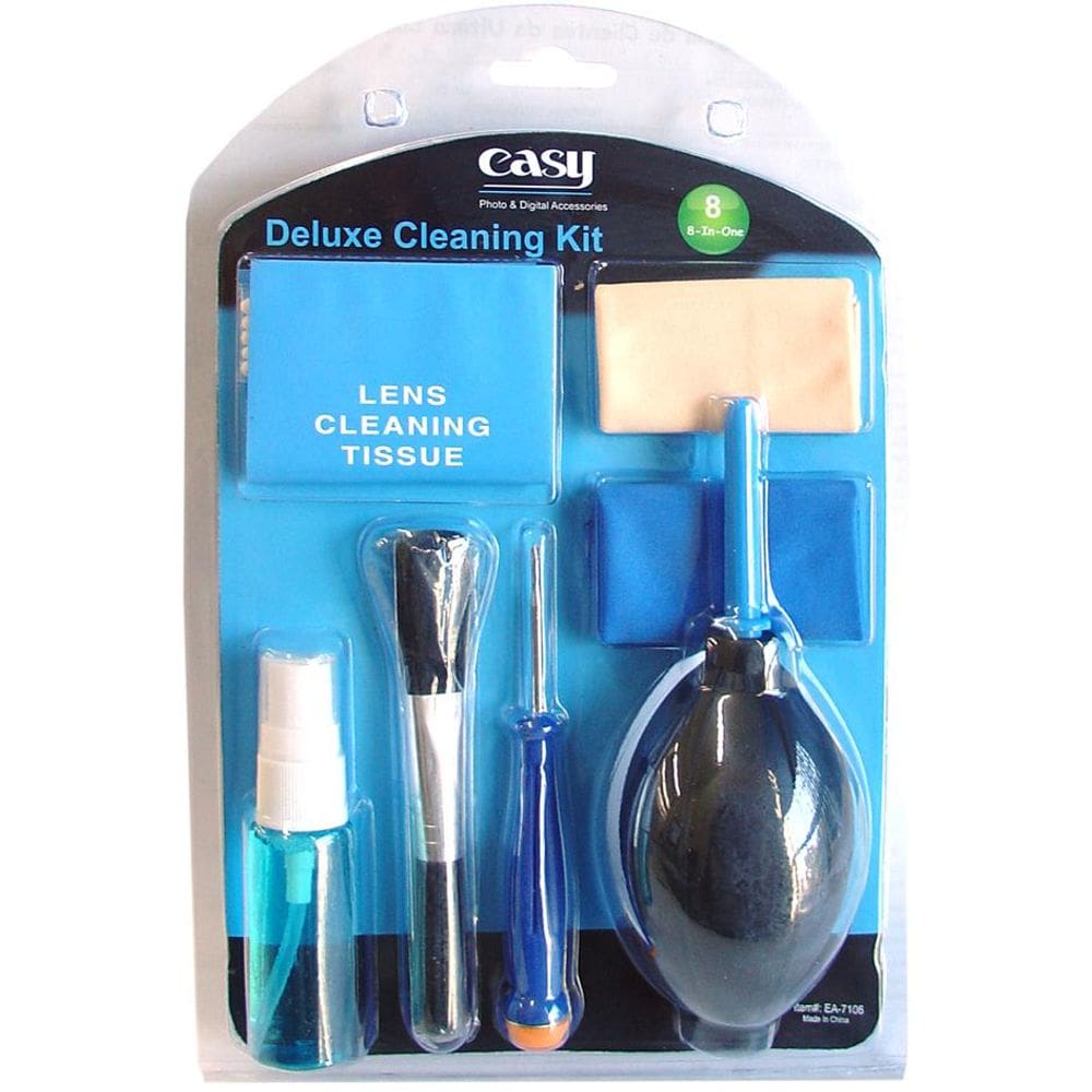 Kit Limpeza Lentes Easy EC-7106 8 em 1