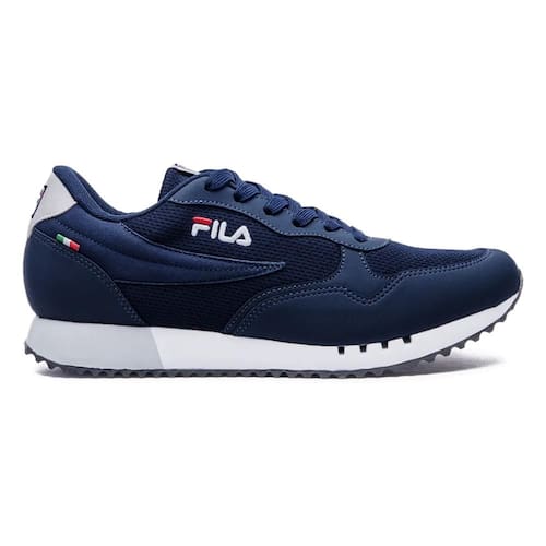 imagem-Tênis Fila Masculino Euro Jogger Sport II - 44 - Azul Marinho