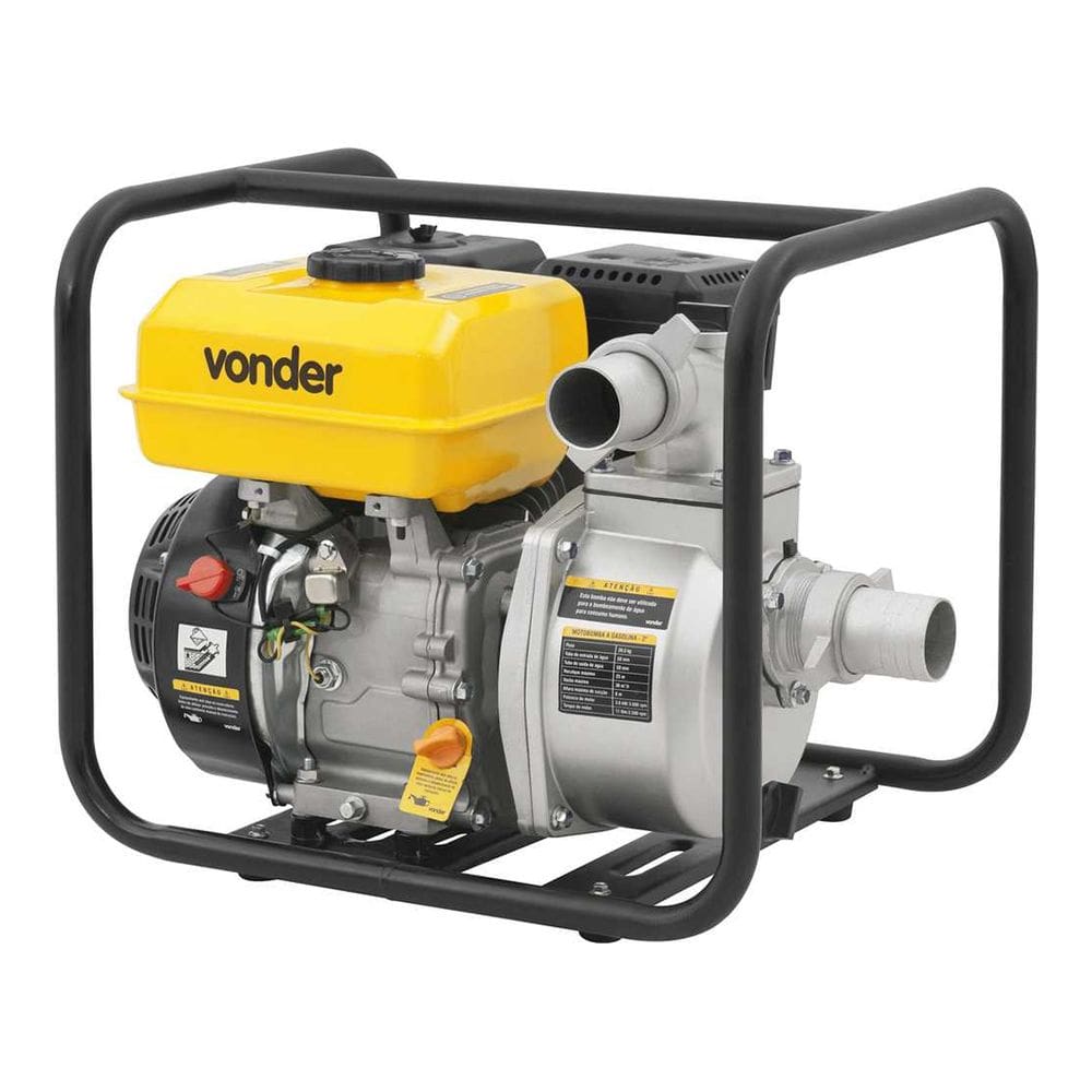 Motobomba Gasolina Vonder Partida Manual 4 Tempos Consumo 1,8 L/h