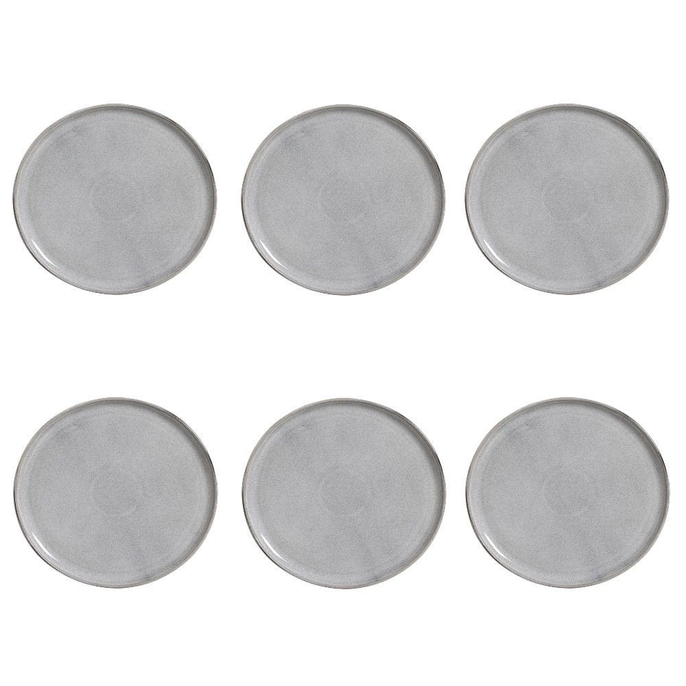 Conjunto de Pratos Rasos 06 Peças Bio Dust Porto Brasil
